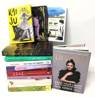Book Lover's Lot of Softcover Novels & Romance + Hardcover book "LifePass" & 3 Manga