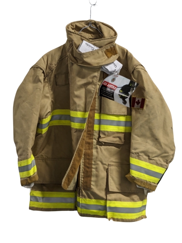 HONEYWELL Structural Fire Fighting Jacket Chest: 46 Front: 0 Back: 32 Sleeve 32.0