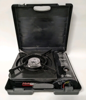 Athena Master Glow Portable Camp Stove / Gas Range in Hard Case