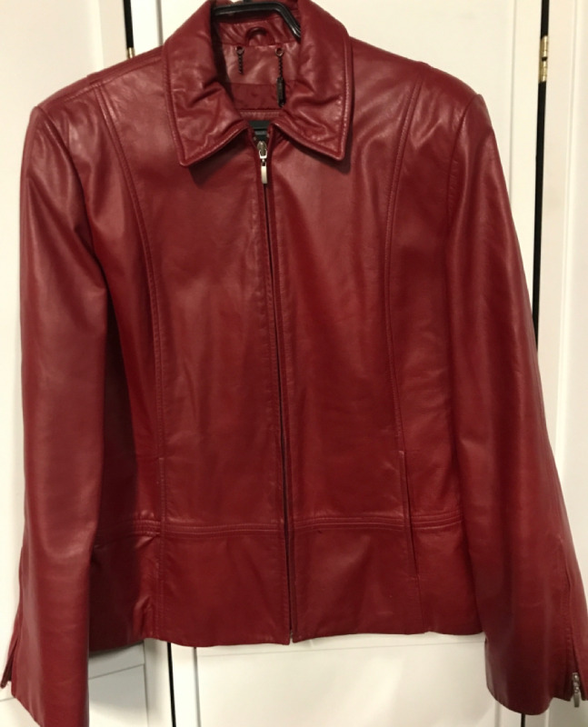 Danier Leather Coat Size 10-12