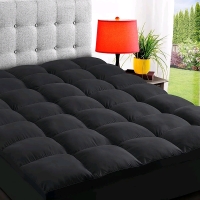 Twin XL Mattress Topper - Black