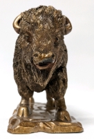 Neat Cast Resin Buffalo / Bison Figure