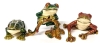 3 Enameled Frog Themed Trinket Boxes - 3