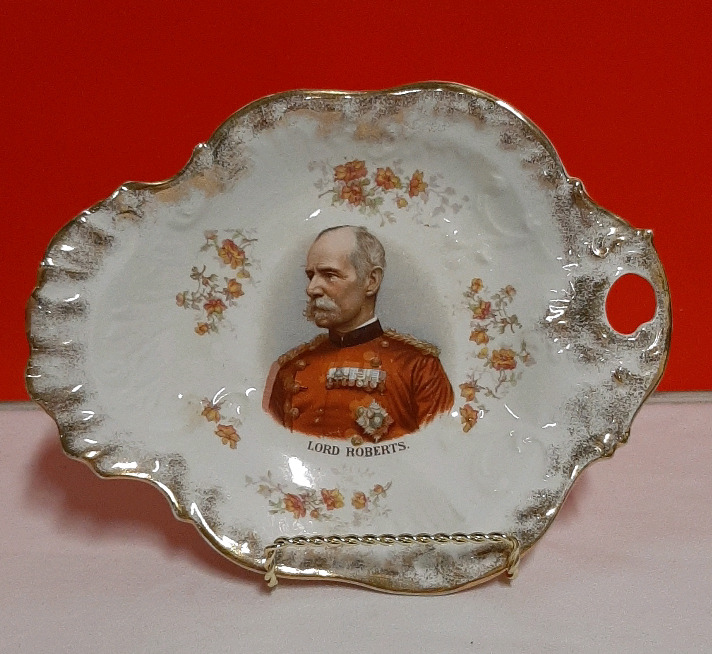 Antique Boer War Commemorative Plate for Lord Robert's Circa 1900's