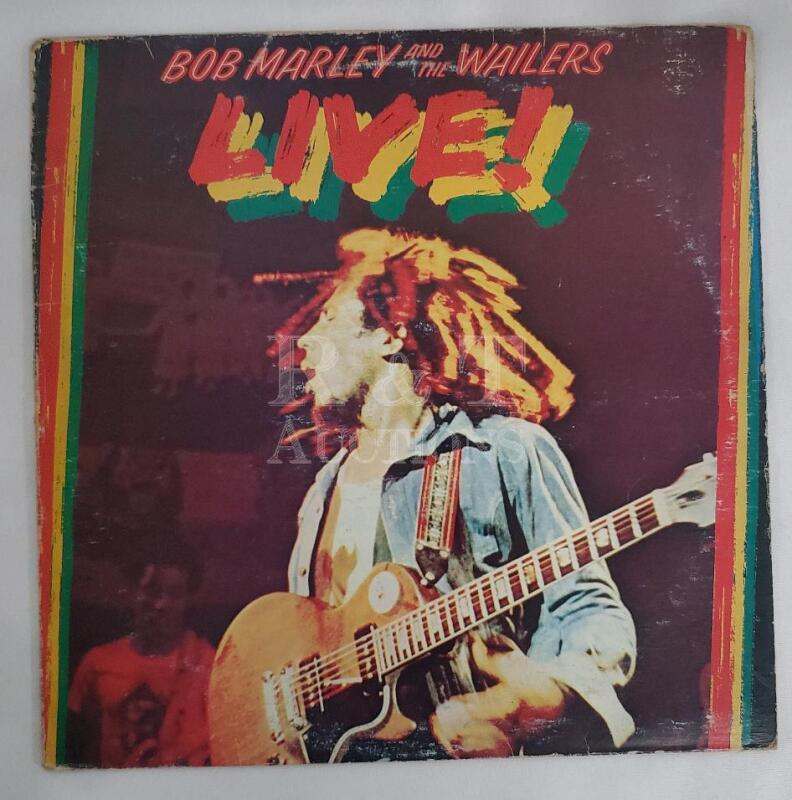 Bob Marley and the Wailers LIVE! Record LP