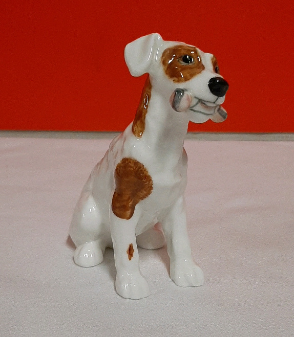 Vintage Royal Doulton Character Dog with Bone 4" Issued 1939-1985