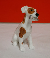 Vintage Royal Doulton Character Dog with Bone 4" Issued 1939-1985