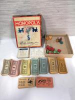 Vintage 1930's Monopoly Game by Parker Brothers