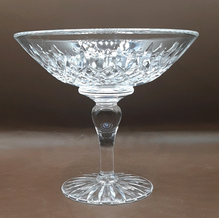 Vintage Stuart Crystal Compote 6"
