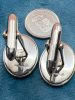 Sterling Silver Cuff Links & SMIBO Sterling Mexico Tie Clip - 2