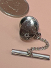 Sterling Silver Cuff Links & SMIBO Sterling Mexico Tie Clip - 5