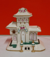 Vintage Coalport The Villa Pastille Burner 4.75" high