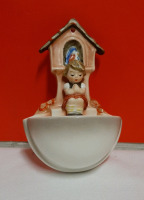 Vintage Goebel Holy Water Font 4.75"