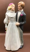 Goebel W Germany Martied Couple Figurine 8 inches tall