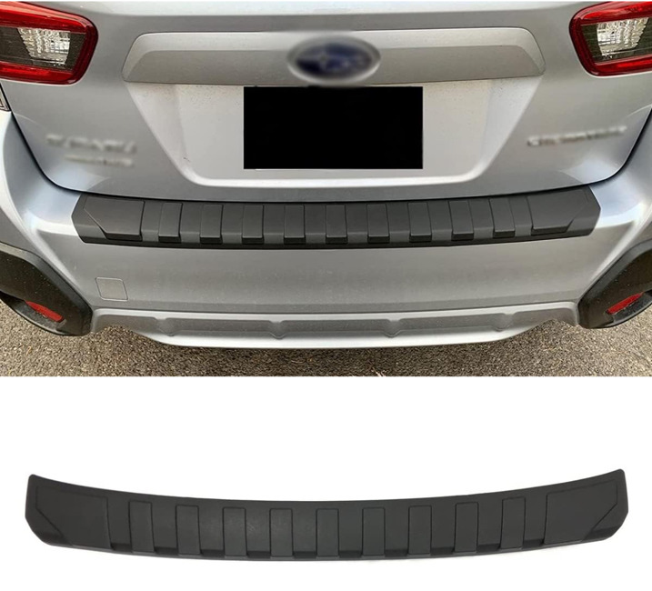 Tybock Rear Bumper Protector Guard Accessory Trim Cover Scratch Resistant Trunk Door Entry Guards Compatible with Subaru XV Crosstrek 2018 2019 2020 2021 2022 2023 2024