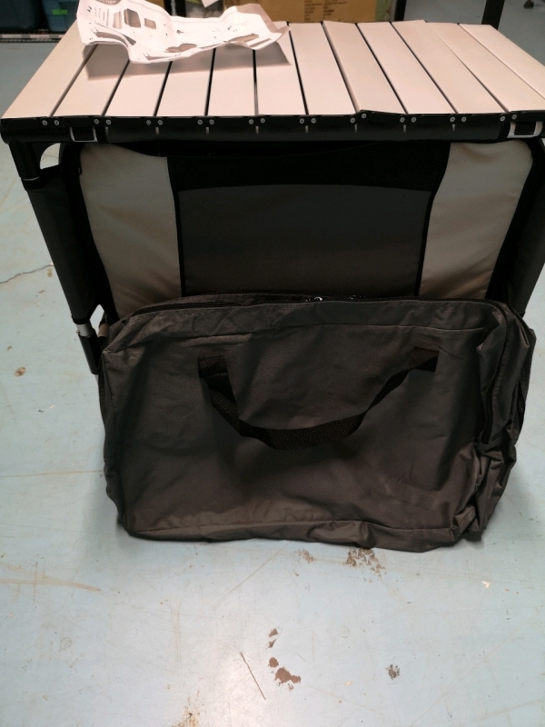 Portable Table with Cooler Bags