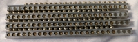4 Ilsco N822 4-14 terminal ground bar strips.