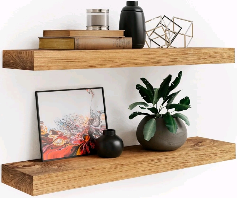 New Imperative D&eacute;cor Floating Shelves. Set of two (36" x 5.5")