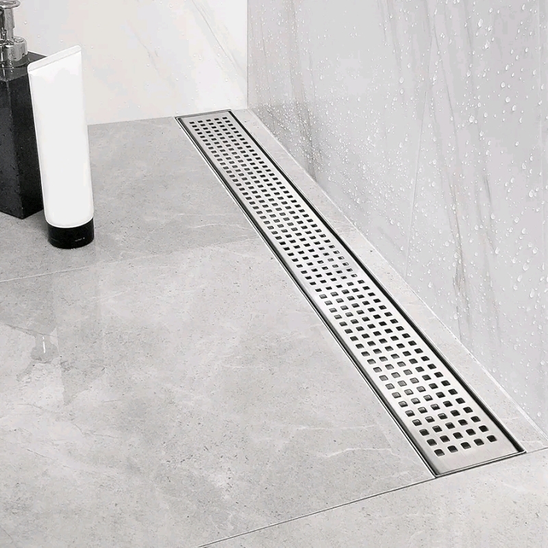 New - Neodrain 28" Stainless Steel Linear Shower Drain w/Removable Cover