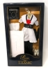 Franklin Mint TITANIC Rose The Official Vinyl Portrait Doll " The Black and White Gown Ensemble "