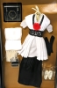 Franklin Mint TITANIC Rose The Official Vinyl Portrait Doll " The Black and White Gown Ensemble " - 3