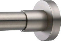 New EboaTop Shower Curtain Rod 1" Diameter 43" - 73" Long Finish : Nickel