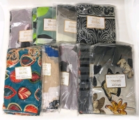 9 New Shrijee 100% Cotton Voile Fabric Bundles