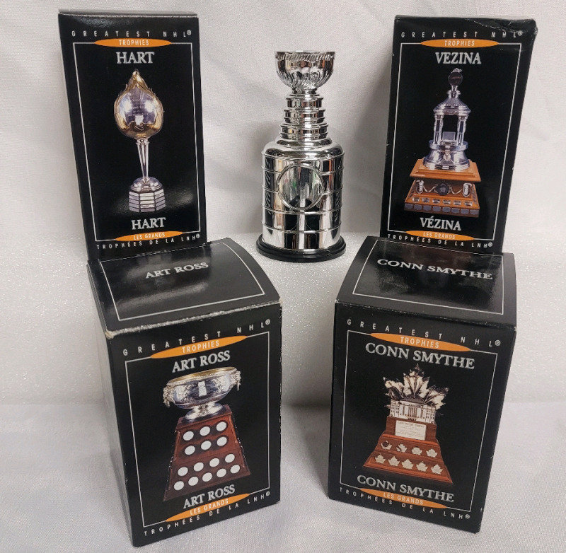 2003 McDonald's NHL Hockey Greatest NHL Trophies & Mini Stanley Cup