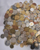 7.5lbs World Coin & Token Lot . Too many countries to list - 2