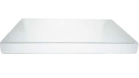 Acrylic Cutting Board for Kitchen with Lip, Non Slip cutting board (Clear Acrylic) by Wexbi , 18 x 16 inch