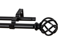 New QITERI Double Curtain Rod 28"-48" for windows