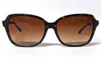 Coach Womens 512013 (Dark Tortoise) Butterfly Sunglasses with Belt Buckle Detailing L135 58/16 135 3N