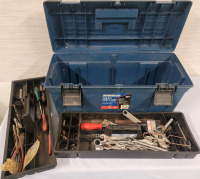 25" Mastercraft Tool Box with Tool Contents . Pre-owned