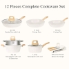 New SODAY Pots & Pans Set, Nonstick 12 Pcs Induction Cookware Granite Cooking Set - 2