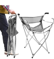 New Walking Stick Folding Cane Seat