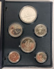 1986 Canadian Uncirculated Coin Set in Case - 2