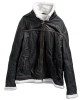 New Faux Leather / Faux Shearling Jacket (Size 52)