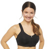 NEW Athletic Works Women's Zip-Front Sports Bra , size 40C