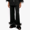 New Sleeper Double Ostrich Feather Party Pajama Bottoms (Size Large)