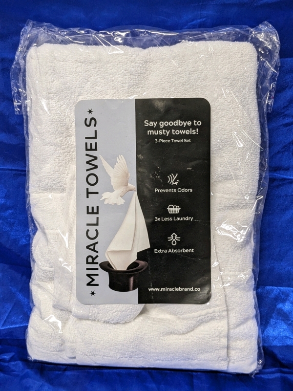 MIRACLE Made 3-Piece Towel & Facecloths Set