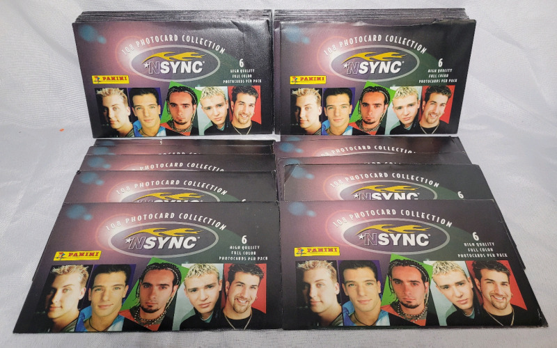 1999 NSYNC Photocard Collectable Trading Card Sealed Packs , 36 Packs