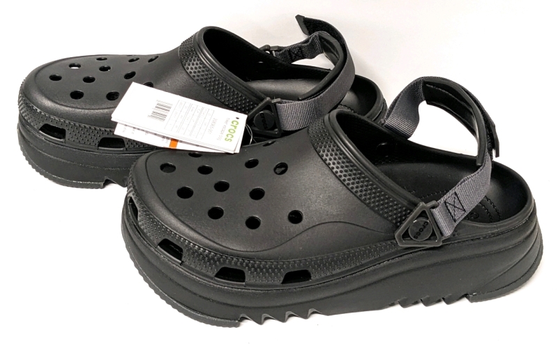 New CROCS Hiker Xscape Clog (Size M10 / W12) Black