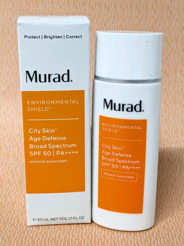 New MURAD Environmental Shield City Skin Age Defense Broad Spectrum SPF 50 PA++++