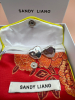 Sandy Liang designer Heart Earrings Signed Socks New - 5
