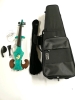 Vector Instruments Wooden Electric Violin with Case - No Bow