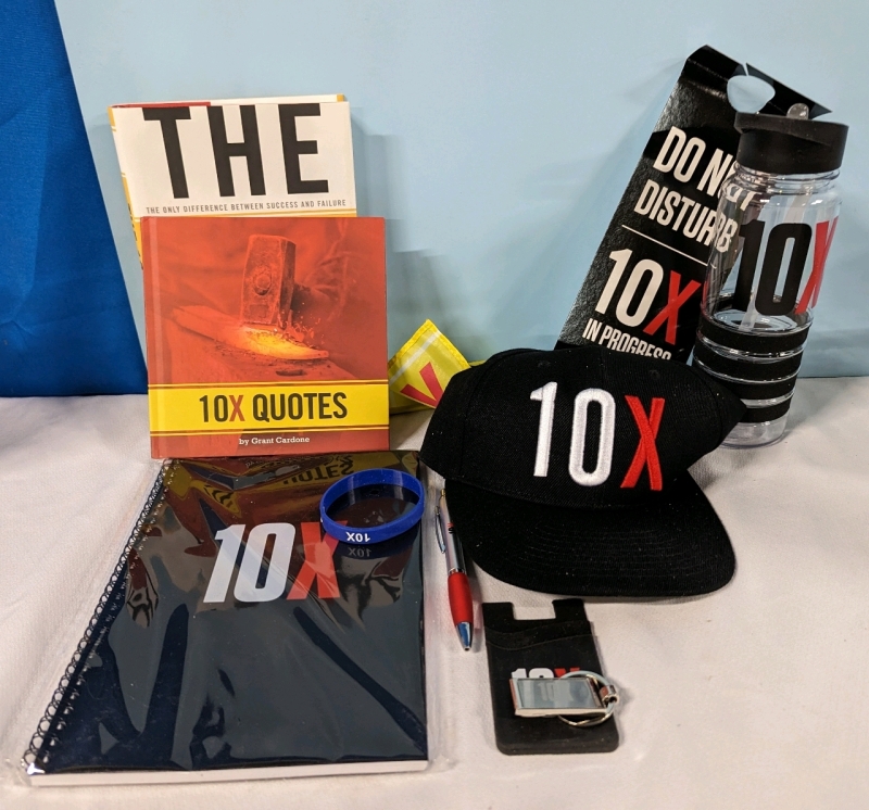 10x Webinar Swag Package.