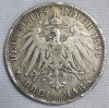 1910 German Silver Drei Mark (3 mark) Coin