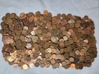 5.8lbs+ Canadian Pennies