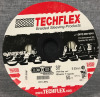 New Techflex 3/8” White With Black Tracer 50ft Braided sleeving