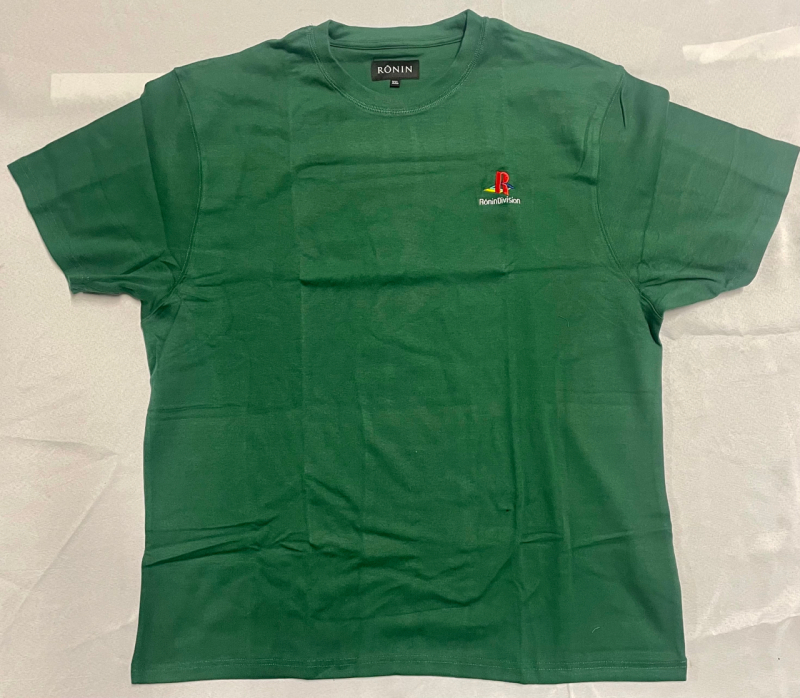 NEW RONIN DIVISION Play Tee Shirt , size XXL , Forest Green